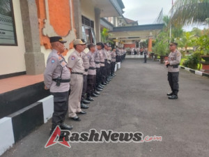 Perkuat Soliditas Internal, Polres Bangli Laksanakan Apel Fungsi Personel