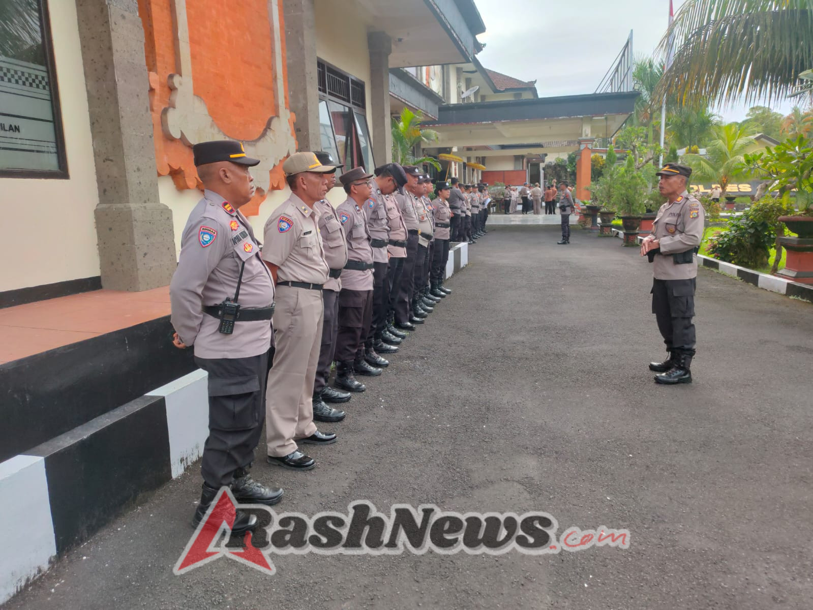 Perkuat Soliditas Internal, Polres Bangli Laksanakan Apel Fungsi Personel