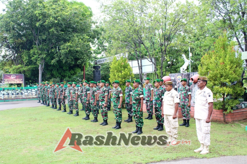 Dandim 1601/Sumba Timur Lepas Letda Inf Benyamin Juma dengan Penuh Apresiasi