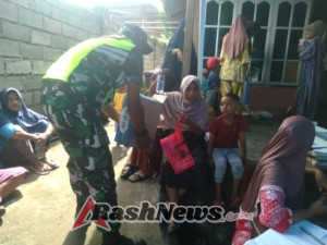 Babinsa Koramil Ende Selatan Pastikan Kegiatan Posyandu Berjalan Aman dan Lancar