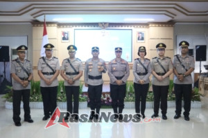 Pimpin Sertijab dan Pelantikan Kapolsek, Kapolres Gianyar Tekankan Profesionalisme Personel