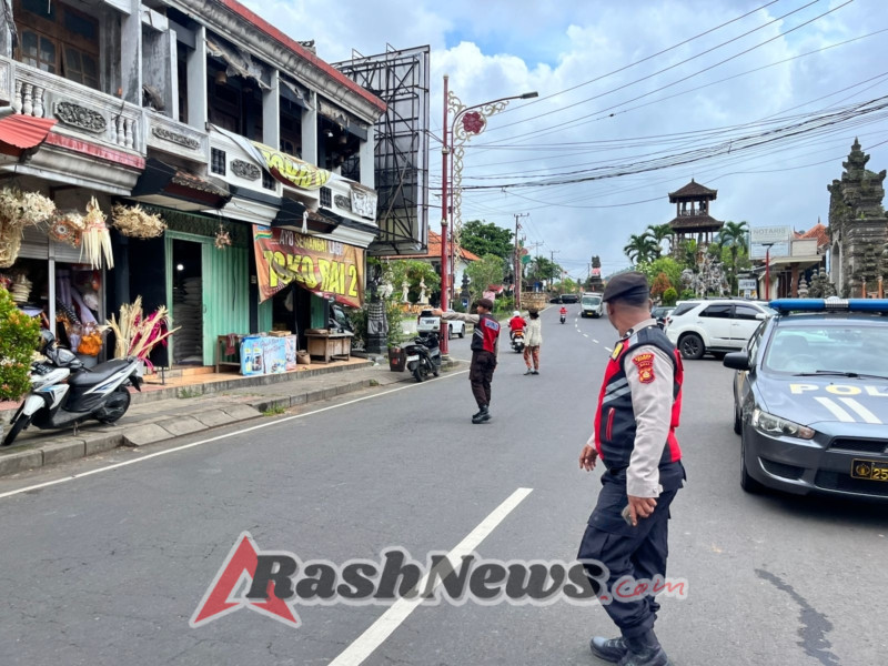 Personil Sat samapta Polres Bangli Laksanakan KRYD, Perkuat Patroli Dialogis dan Himbauan Kamtibmas