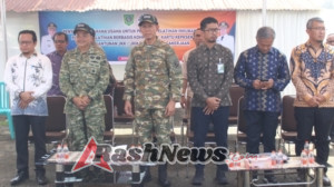 Dandim 1608/Bima dampingi Wakil Bupati Bima Resmikan Penyerahan Sarana Usaha untuk Pelatihan Inkubasi Bisnis
