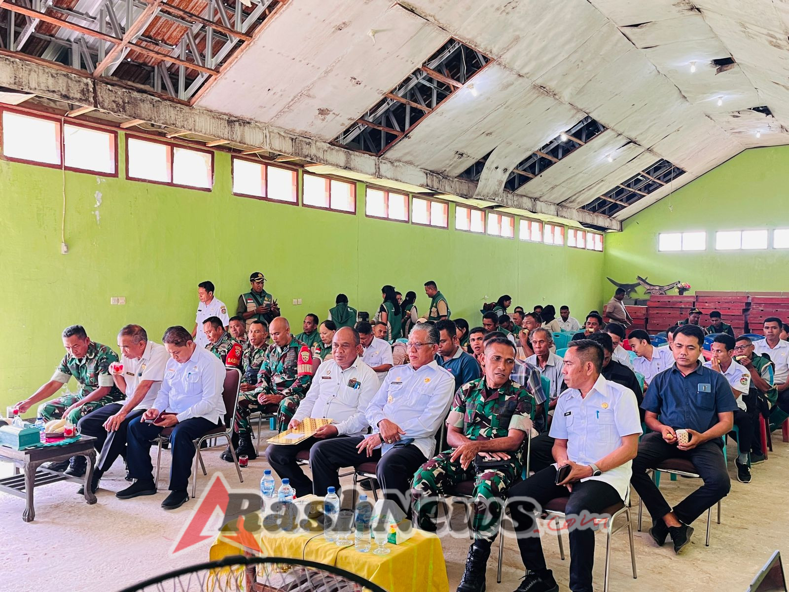 Vidcon Panen Raya Dipimpin Presiden RI, Dandim 1613/Sumba Barat Turut Hadir