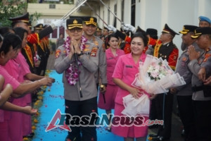 Doa dan harapan Iringi Pelepasan AKBP Joseph Edward Purba di Polres Karangasem