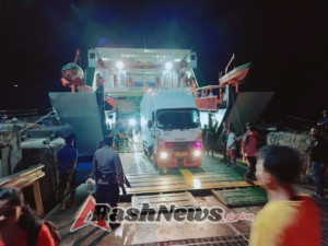 Pengamanan Bongkar Muatan KM Garda Maritim 3 Berlangsung Kondusif