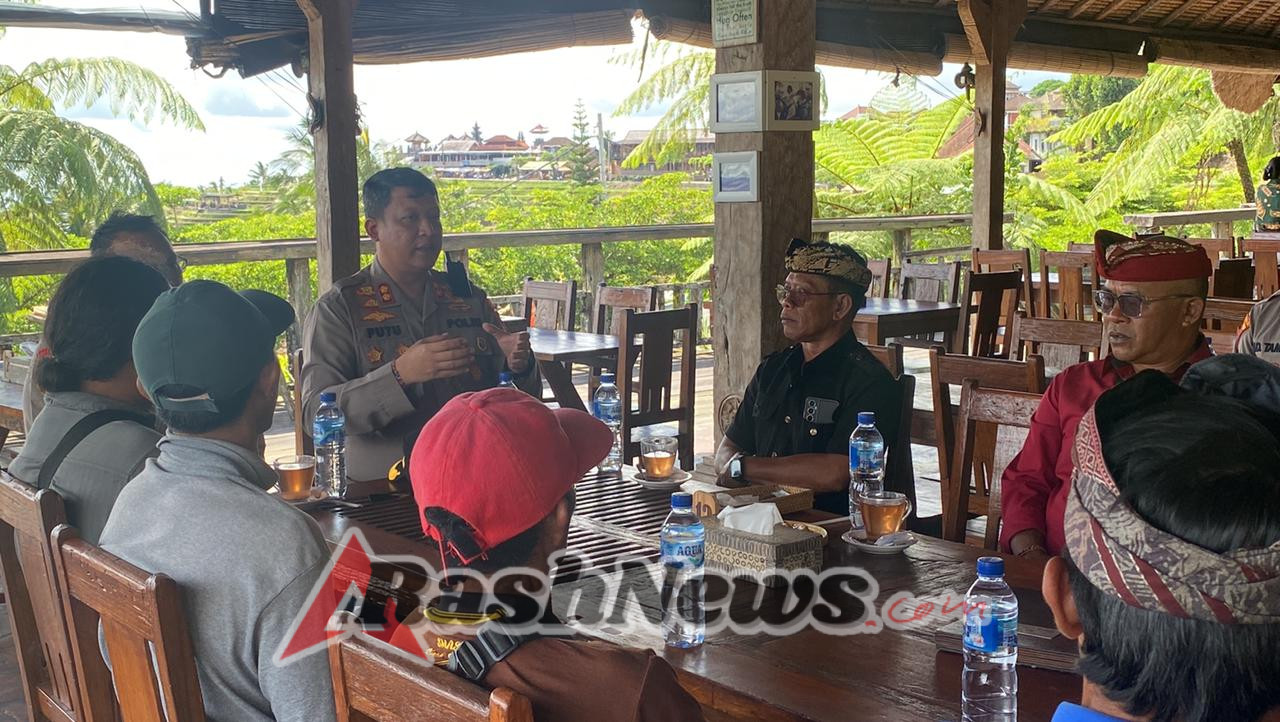 Kapolres Tabanan Gelar Jumat Curhat di Jatiluwih, Perkuat Sinergi Jaga Kondusivitas Kawasan Wisata