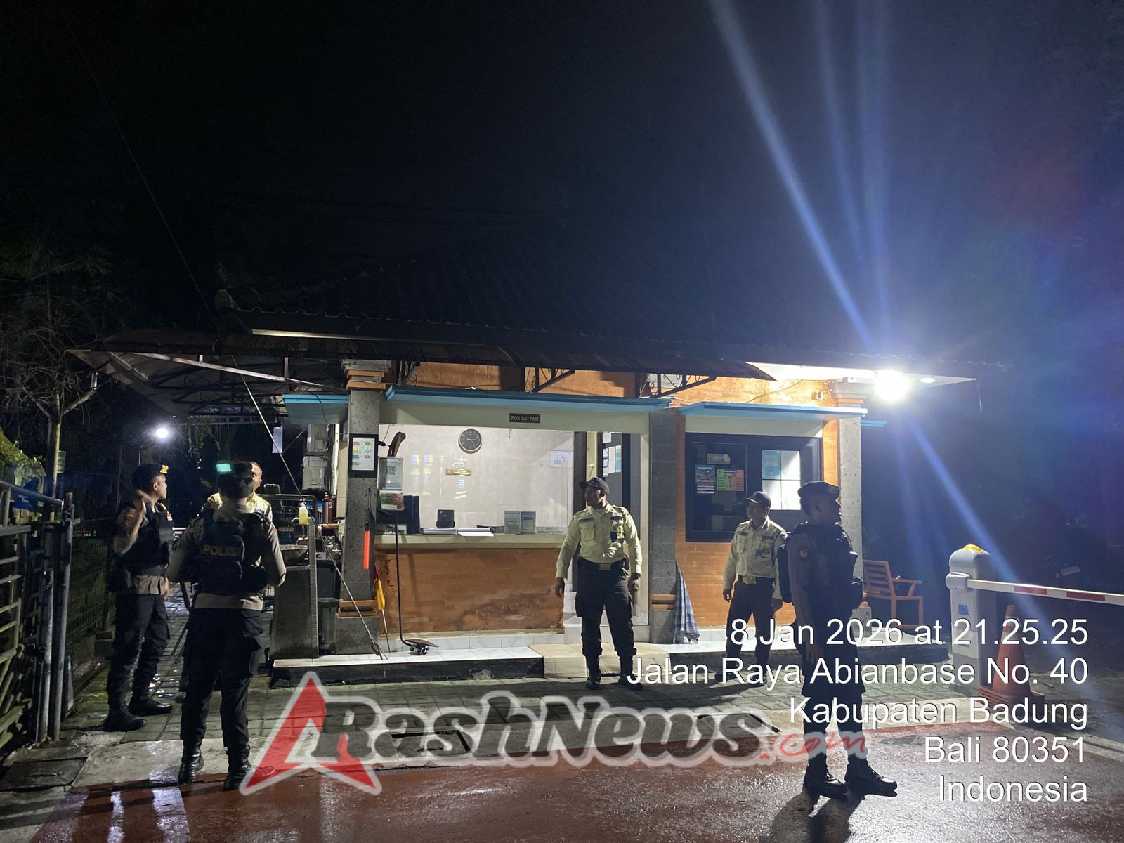 Polres Badung Pastikan Kamtibmas Aman Lewat Patroli Biru Unit Raimas