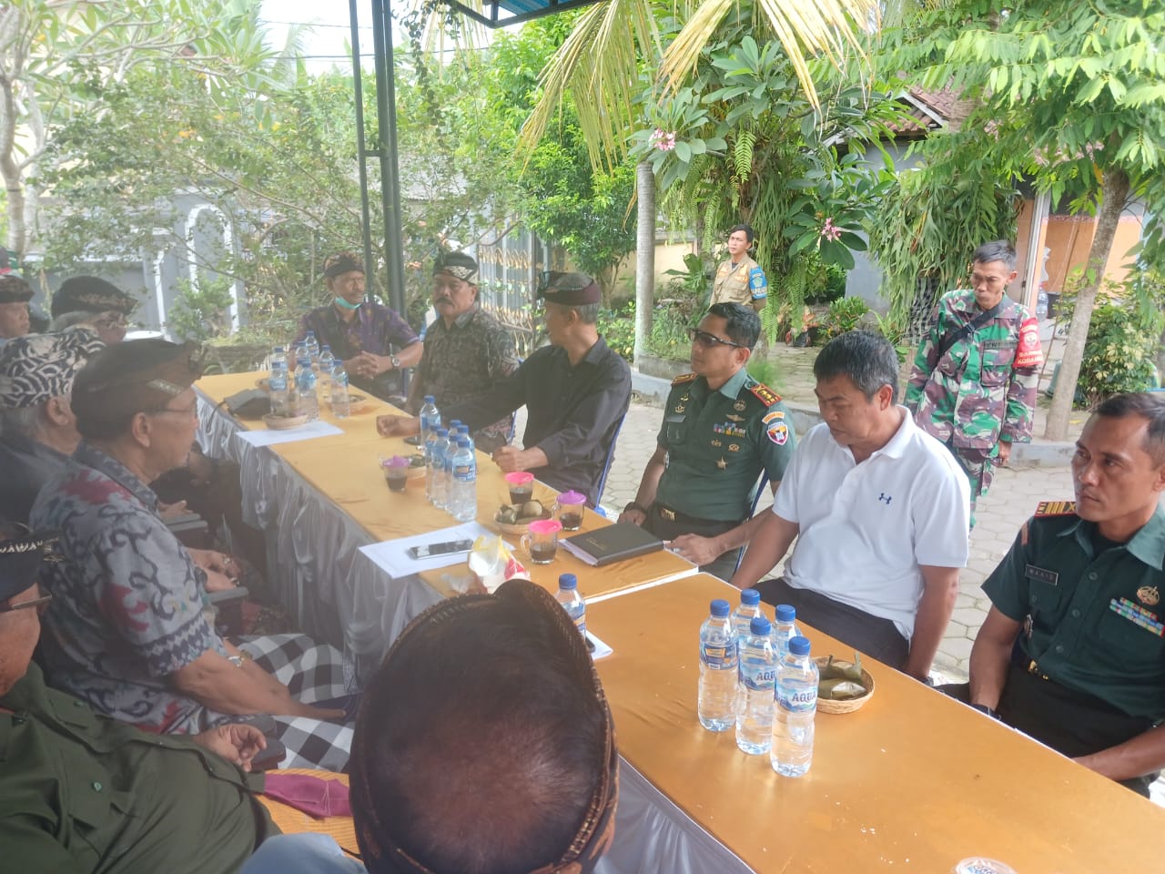 Kawal Program Presiden, Dandim Jembrana Gelar Silaturahmi Bersama Tokoh Adat