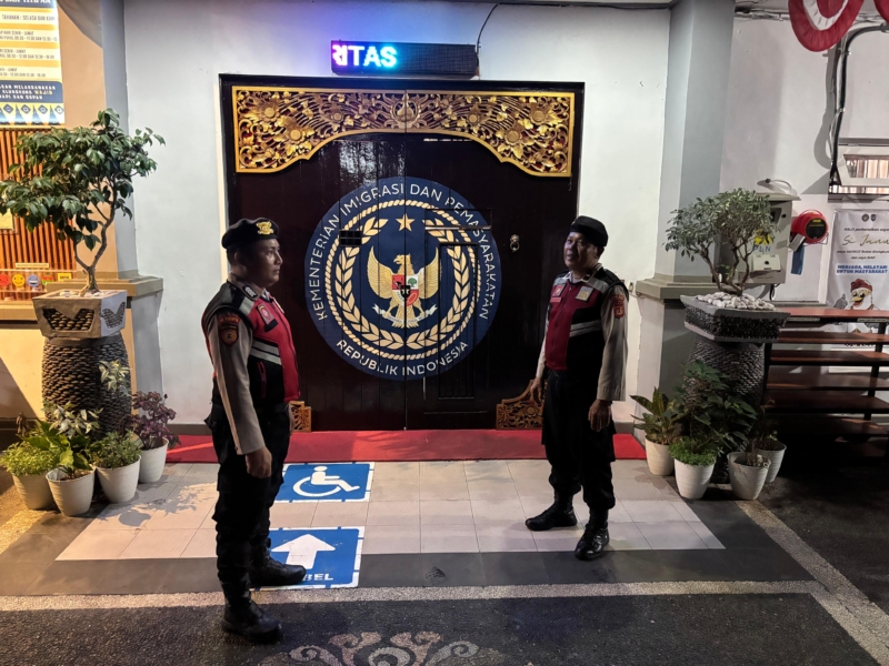 Sat Samapta Polres Klungkung Patroli Malam Cegah Kriminalitas