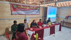 Bhabinkamtibmas Desa Tangguntiti, Polsek Seltim Kawal Musdes Anggaran Tahun 2026