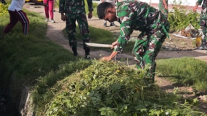 Pengabdian Yonif TP 834/Wakanga Mere Bersama ASN Aesesa untuk Masyarakat