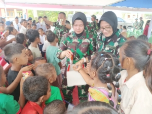 TNI Dorong Generasi Sehat Melalui Bantuan Pendidikan