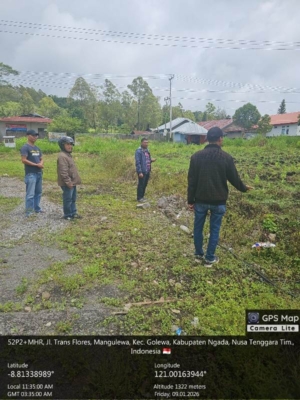 Sinergi Babinsa dan Pemda, Pengecekan Lahan Koperasi Merah Putih Berjalan Aman
