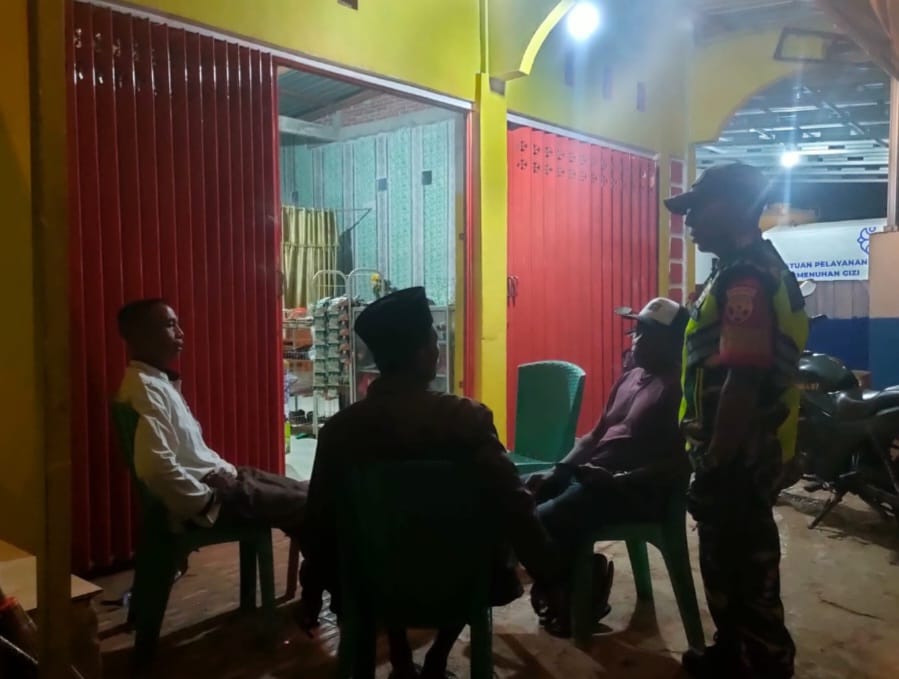 Masyarakat Merasakan Dampak Positif Pengurangan Gangguan Malam Usai Patroli Babinsa