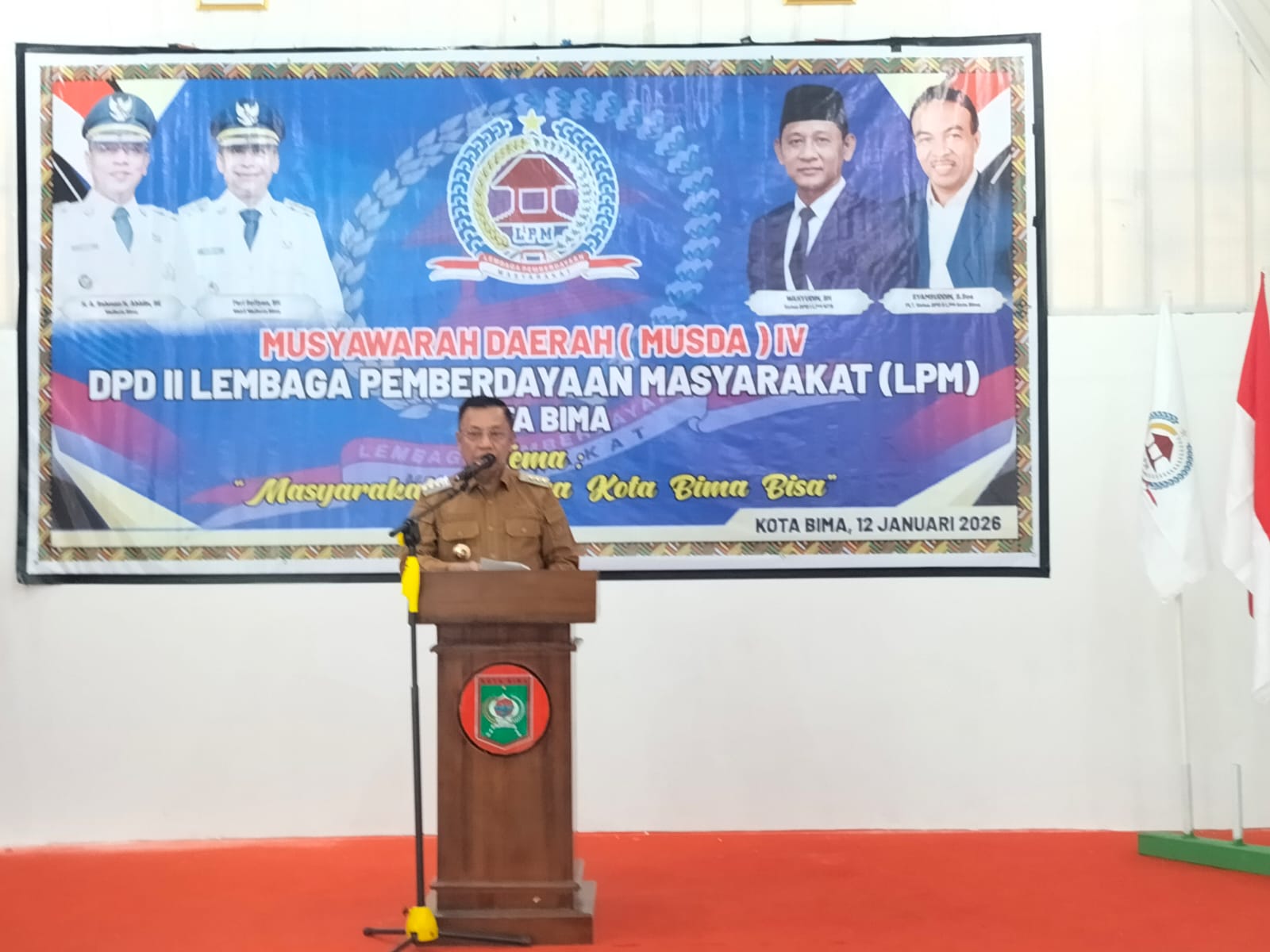 Walikota Bima Tekankan Kolaborasi dan Sinergi dalam Pemberdayaan Masyarakat