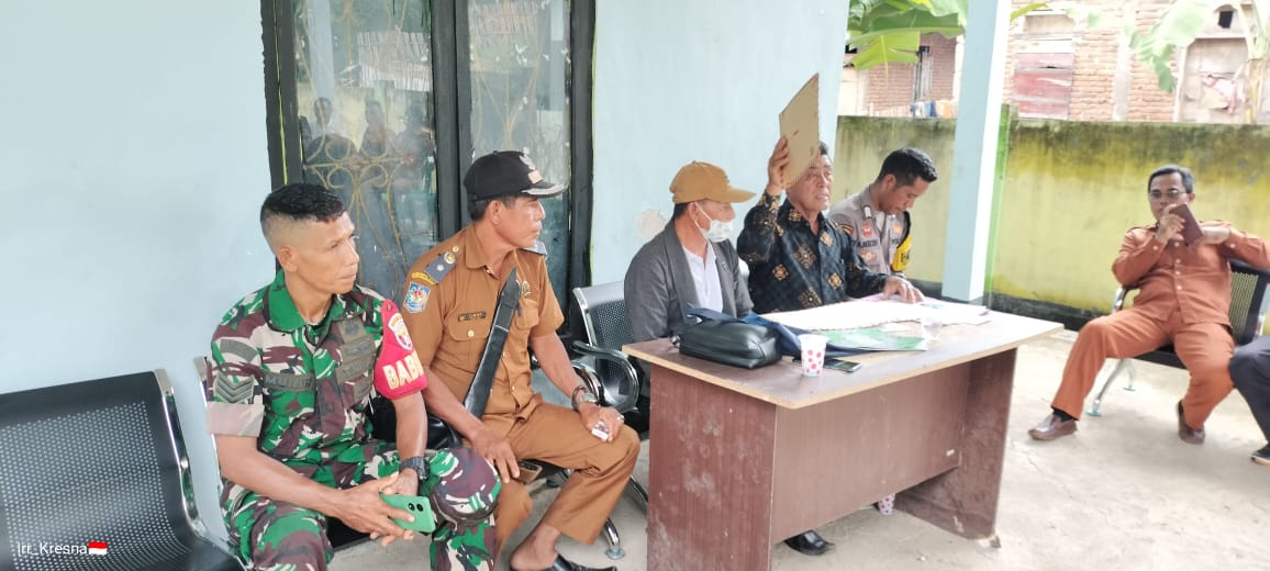 Seleksi Kadus Desa Punti Dikawal Ketat Babinsa dan Bhabinkamtibmas Polsek Soromandi