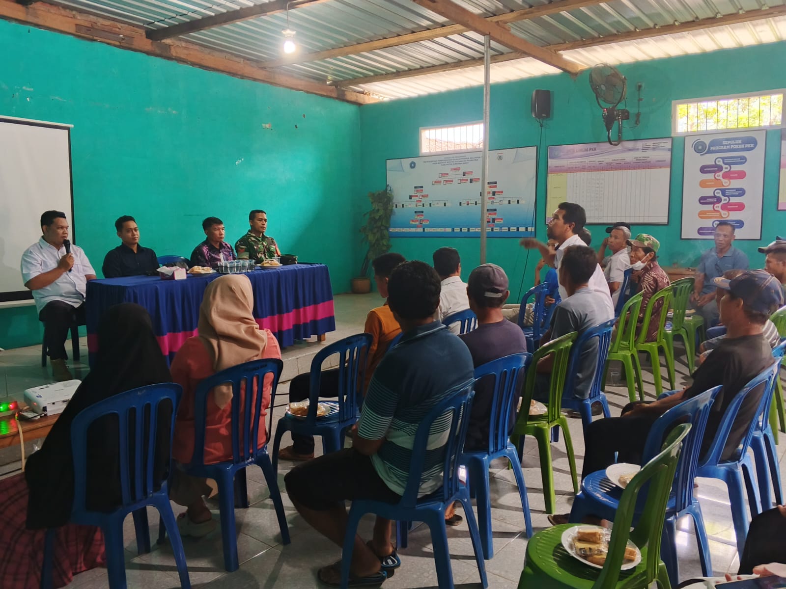 Sinergi TNI dan Masyarakat, Rapat Irigasi Bintang Bano Digelar di Bangkat monteh