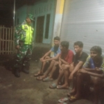 Keamanan Desa Terjaga, Babinsa Gelar Ronda Malam Bersama Masyarakat