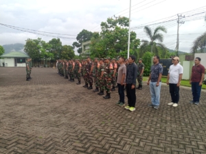 Prajurit Kodim 1628/Sumbawa Barat Ikuti Apel Pagi Gabungan, Penekanan Prosedur dan Tanggung Jawab