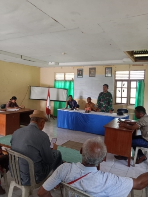 Rapat Penetapan Lahan KDMP Desa Woedoa Berlangsung Aman dan Kondusif