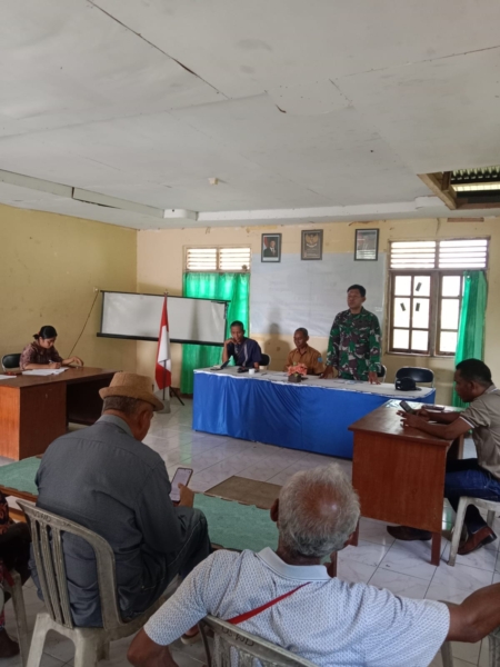Rapat Penetapan Lahan KDMP Desa Woedoa Berlangsung Aman dan Kondusif