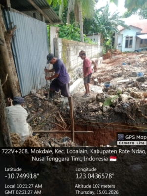 Progres Pembangunan Koperasi Merah Putih Mokdale Terus Berjalan Sesuai Tahapan