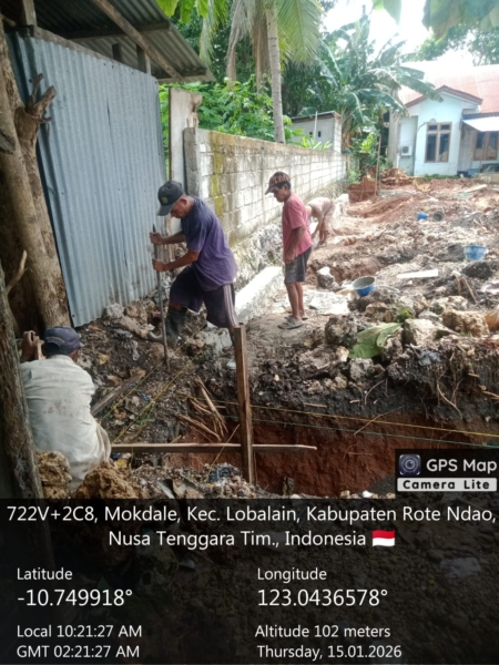 Progres Pembangunan Koperasi Merah Putih Mokdale Terus Berjalan Sesuai Tahapan