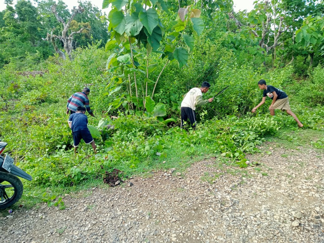 Komsos Babinsa di Desa Mundek Berlangsung Aman dan Lancar