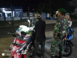 Patroli Malam Babinsa Senanggalih, Cegah Kenakalan Remaja dan Gangguan Keamanan