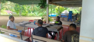 Komsos dan Pamwil Babinsa Ende Tingkatkan Kemanunggalan TNI-Rakyat di Desa Nanganesa