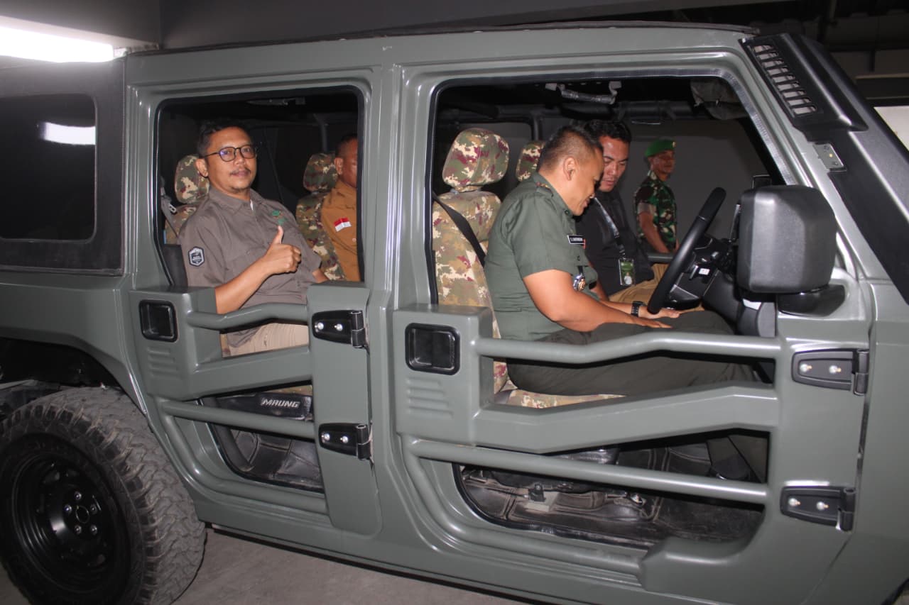 Tingkatkan Koordinasi, Kepala Balai Taman Nasional Tambora Temui Dandim 1608/Bima