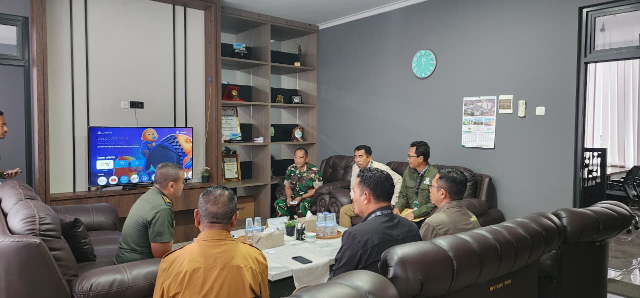 Tingkatkan Koordinasi, Kepala Balai Taman Nasional Tambora Temui Dandim 1608/Bima