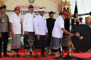 Pembukaan Lokasabha VI PBMM Tabanan, Bupati Sanjaya Tegaskan Penguatan Adat dan Budaya