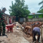 Pondasi KDKMP Mulai Rampung, Babinsa Kodim 1627/RN Intensifkan Monitoring