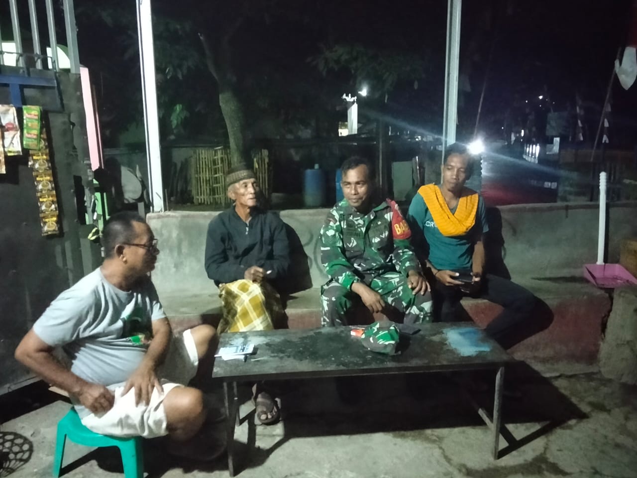 Ronda Malam di Lambitu, Sambane, Kole, dan Wera Berjalan Lancar dan Kondusif