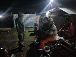 Desa Tente, Cenggu, Renda dan Ragi Jadi Fokus Pengamanan Wilayah Koramil 1608-04/Woha
