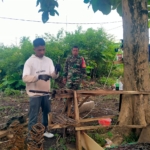 Babinsa Desa Dasan Anyar Pantau Operasional Koperasi Merah Putih