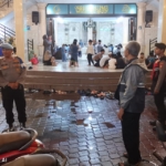 Polsek Dawan Amankan Kegiatan Peringatan Isra Mi’raj Nabi Muhammad SAW 1447 H di Desa Kampung Kusamba.