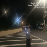 Patroli Barcode Malam Hari Polsek Baturiti Pastikan Situasi Tetap Kondusif
