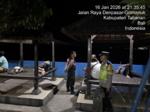 Polsek Selemadeg gencarkan Patroli Blue Light Harkamtibmas, sasar point objek vital