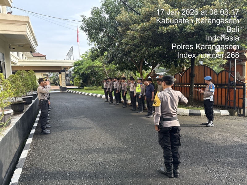 Antisipasi Pelanggaran Personil Dalam Pelaksanaan Tugas, Sat Lantas Laksanakan Serah Terima Tugas Jaga