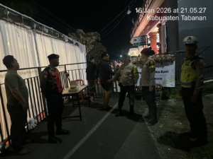 Pengamanan Anniversary Sanggar Griya Mas Kawi di Bale Banjar Dakdakan