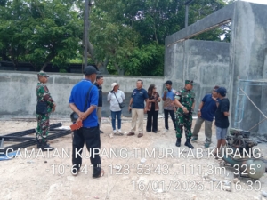 Dandim Kupang Dampingi Pengawasan Koperasi Merah Putih Manusak