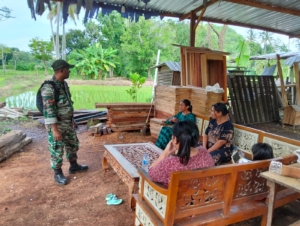 Komsos Babinsa Desa Goa Pererat Sinergi TNI dan Masyarakat