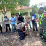 Wujudkan Kamtibmas dan Kemanunggalan TNI–Rakyat, Babinsa Hadir dalam Peletakan Batu Pertama KDKMP