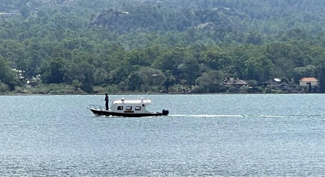 Satpolairud Polres Bangli Intensifkan Patroli Perairan Danau Batur, Jaga Keamanan dan Kelestarian Lingkungan