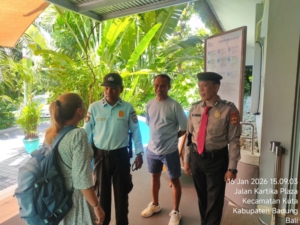 Unit Pam Wisata Polresta Denpasar Bersama Ditpamobvit Polda Bali Gelar Patroli di Kawasan Wisata Kuta