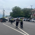 Akhir Pekan, Polres Bangli Tingkatkan Pengamanan Kunjungan Wisatawan di Kawasan Obyek Wisata Kintamani
