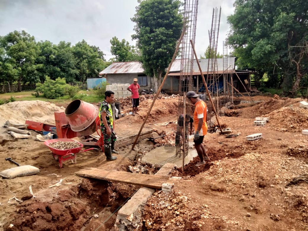 Monitoring Wilayah, TNI AD Kawal Tahapan Awal Pembangunan KDKMP di Lekunik